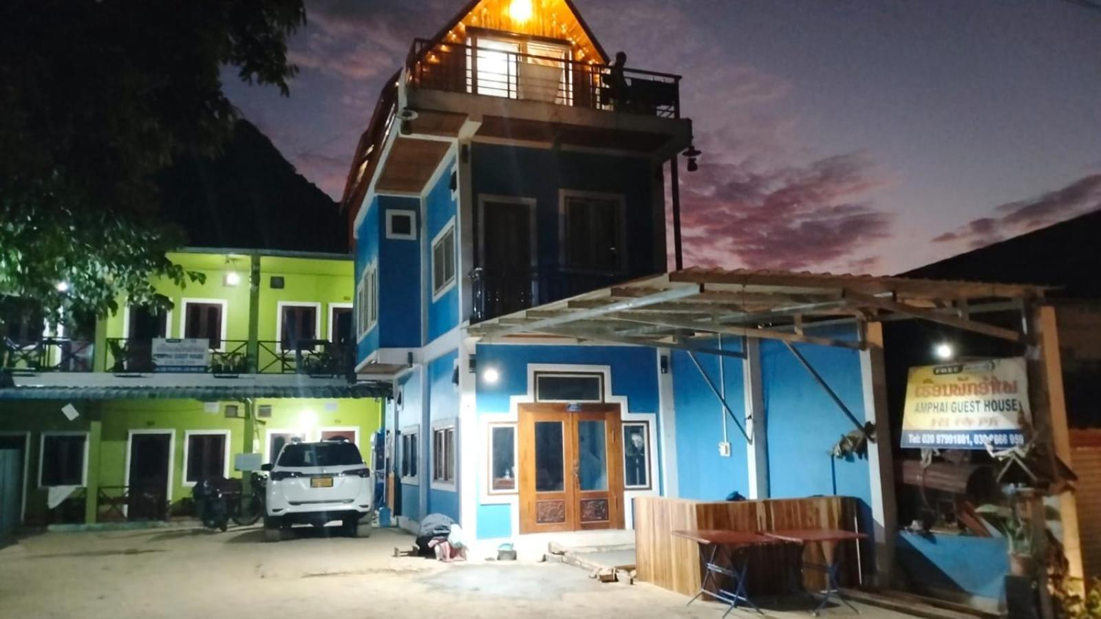 Amphai Guest House Nong Khiaw ภายนอก รูปภาพ